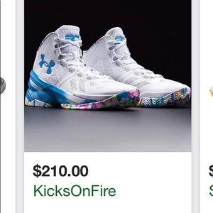 Stephen Curry under armor basketball shoes